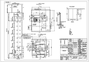 kích thước thang máy mitsubishi 450kg