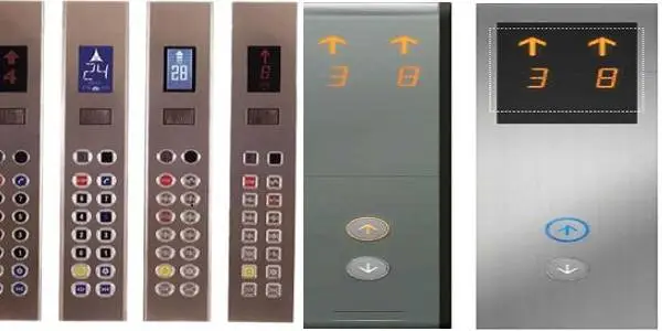 Tìm hiểu về button tầng của thang máy gia đình 2 Button tầng của thang máy gia đình