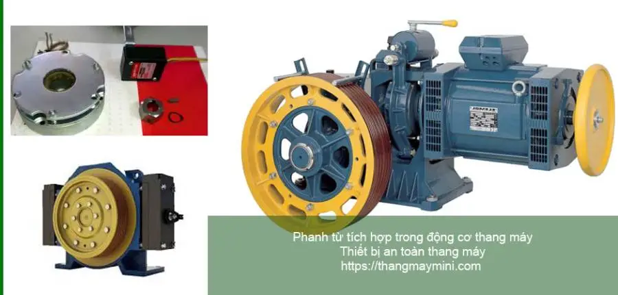 Phanh từ thang máy