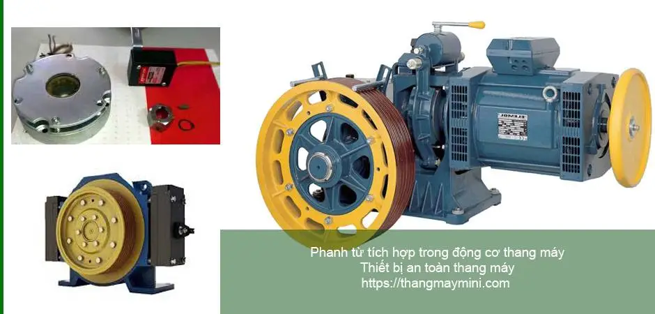 Phanh từ thang máy