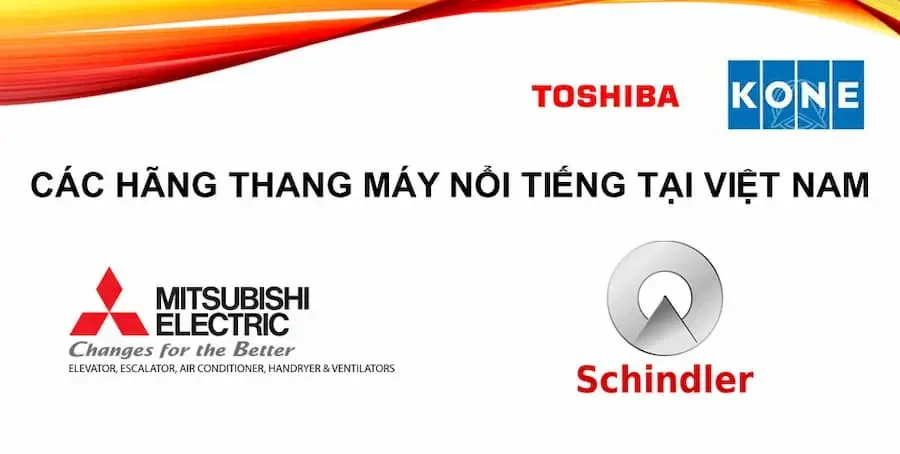 Danh sách thương hiệu thang máy nổi tiếng trên thế giới