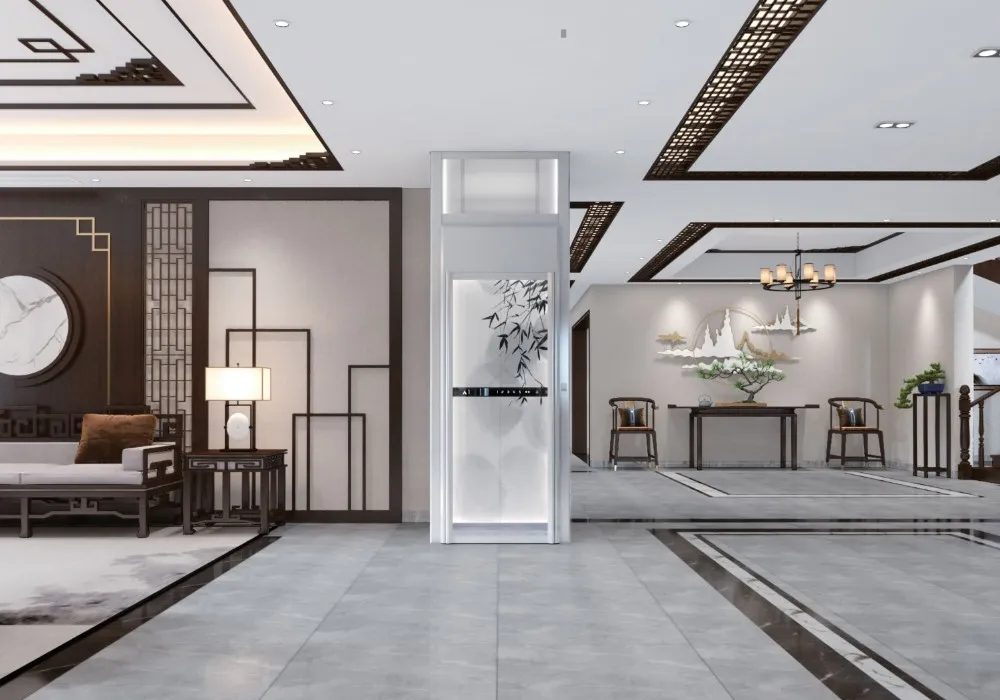 20+ Mẫu Thang Máy Mini Đẹp 2026 Cho Nhà Hiện Đại 2 Tối ưu diện tích nhờ thiết kế thang máy gia đình nhỏ gọn chỉ từ 1m²