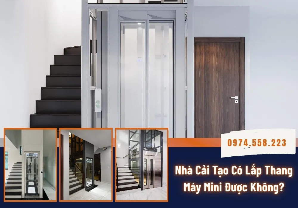 Nhà Cải Tạo Có Lắp Thang Máy Mini Được Không?