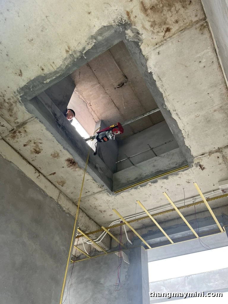 Tiêu chí lựa chọn thang máy gia đình cần biết trước khi mua 4 Công nghệ động cơ máy kéo thang máy gia đình