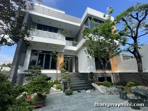 Cách chọn vị trí lắp đặt thang máy gia đình phù hợp nhất 7 Công trình thang máy gia đình tại biệt thự