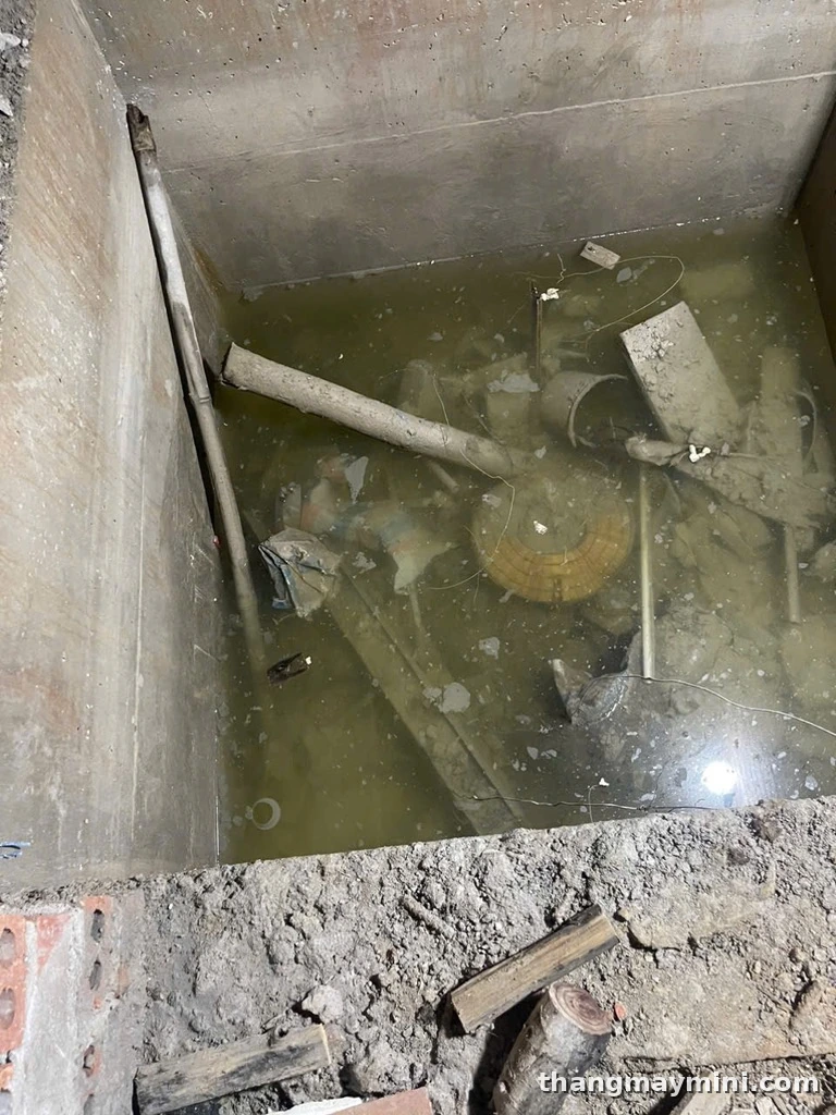 Những điều cần biết đối với thang máy gia đình và việc xây dựng nhà 4 Hố pít thang máy gia đình khi xây nhà